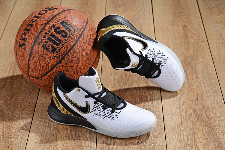 Nike Kyrie Flytrap 2 White Gold Black Shoes
